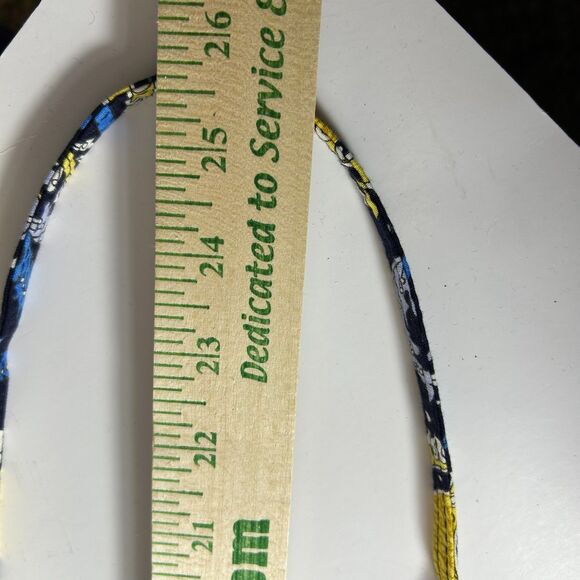 Vera Bradley Ellie Blue Yellow Blue Elephant Floral Quilted Mini Crossbody Bag - Picture 12 of 12